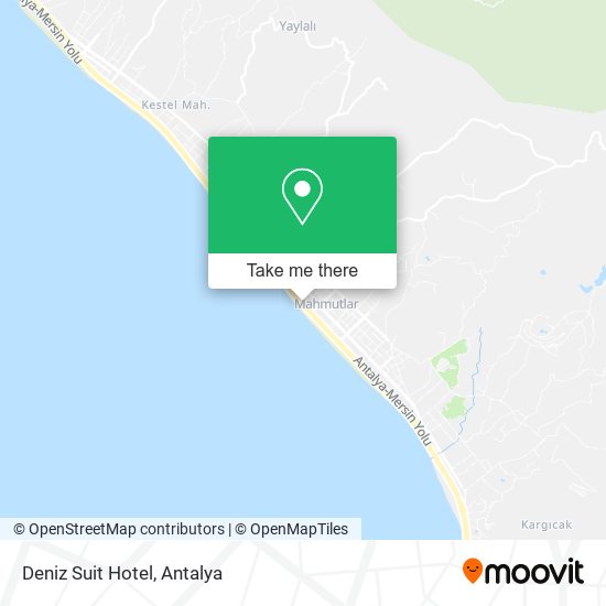 Deniz Suit Hotel map