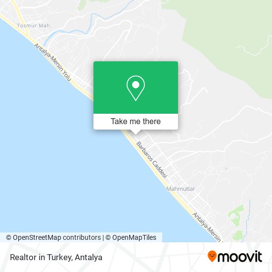 Realtor in Turkey map