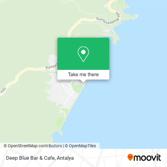 Deep Blue Bar & Cafe map