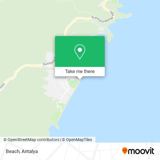 Beach map