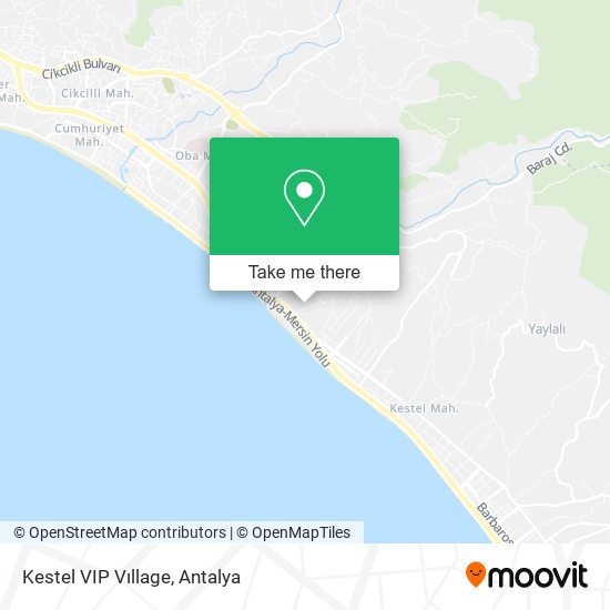 Kestel VIP Vıllage map