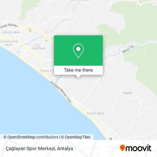 Çağlayan Spor Merkezi map