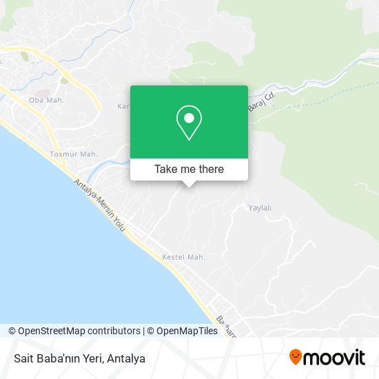 Sait Baba'nın Yeri map