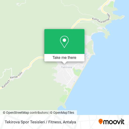 Tekirova Spor Tesisleri / Fitness map
