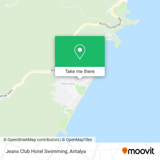 Jeans Club Hotel Swimming map