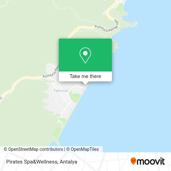 Pirates Spa&Wellness map
