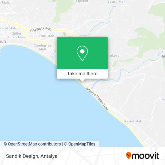Sandık Design map