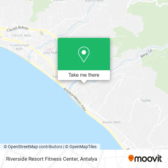 Riverside Resort Fitness Center map