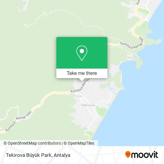 Tekirova Büyük Park map