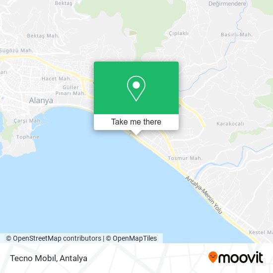 Tecno Mobıl map