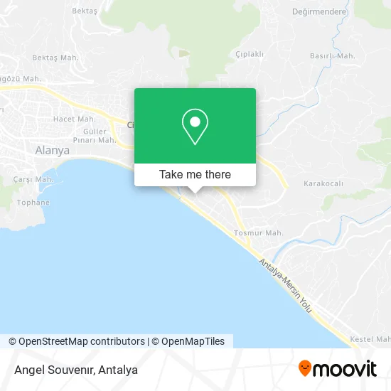 Angel Souvenır map