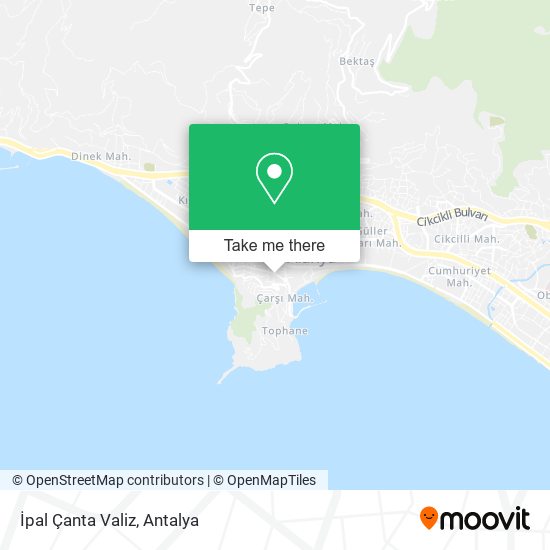İpal Çanta Valiz map