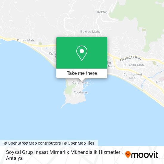 Soysal Grup İnşaat Mimarlık Mühendislik Hizmetleri map