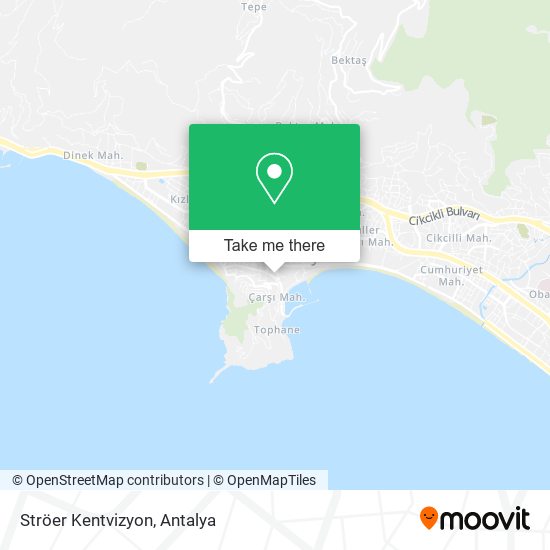 Ströer Kentvizyon map
