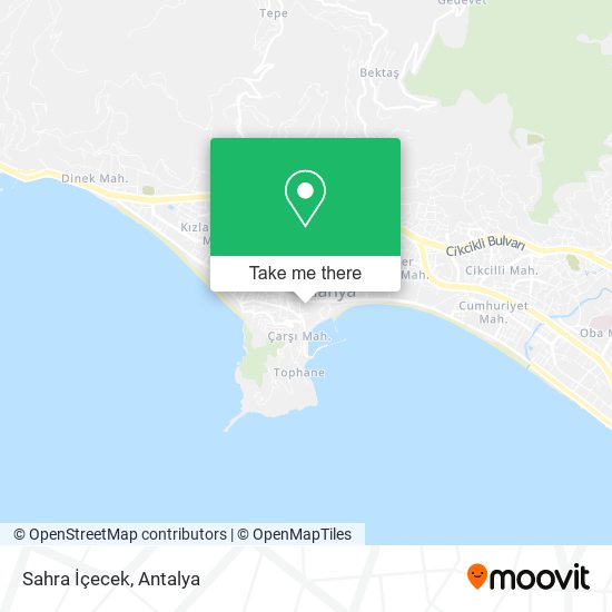 Sahra İçecek map