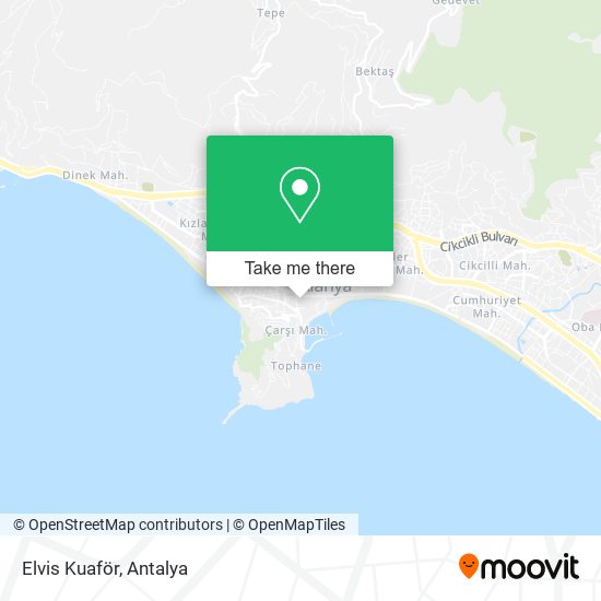 Elvis Kuaför map