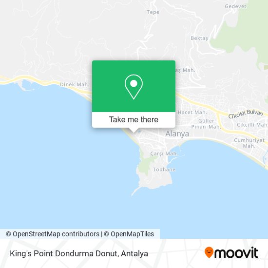 King's Point Dondurma Donut map