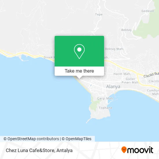 Chez Luna Cafe&Store map