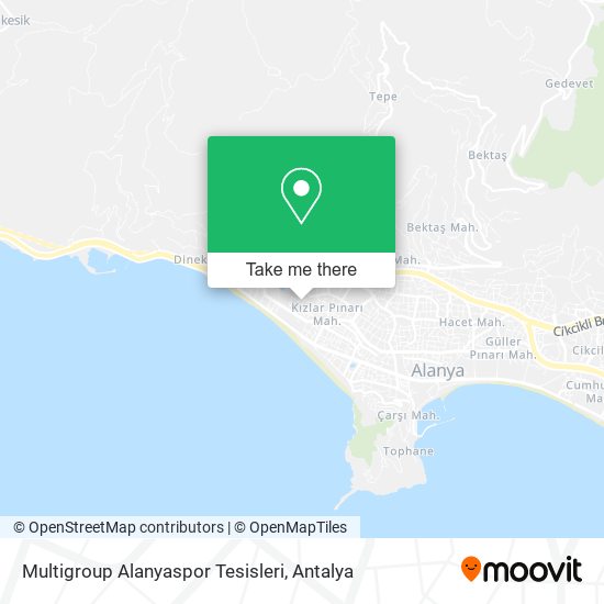 Multigroup Alanyaspor Tesisleri map