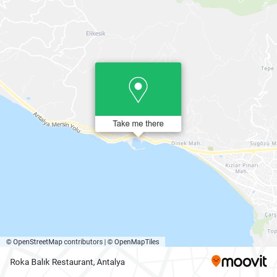 Roka Balık Restaurant map