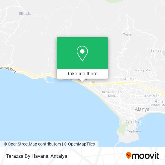 Terazza By Havana map