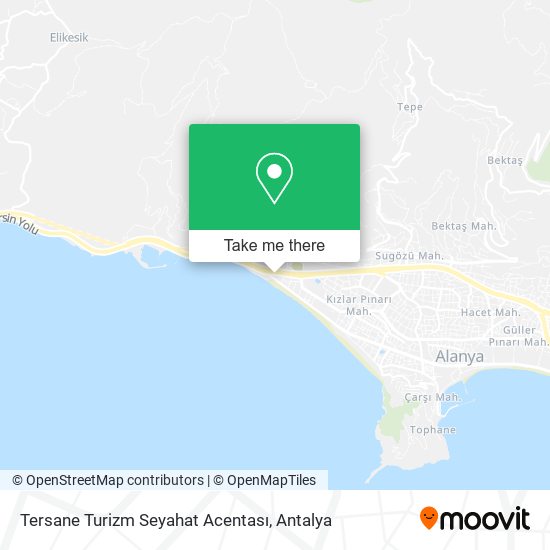 Tersane Turizm Seyahat Acentası map