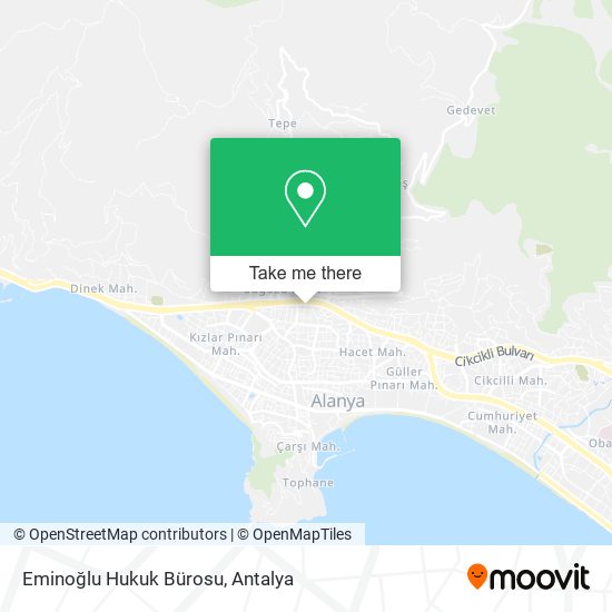 Eminoğlu Hukuk Bürosu map