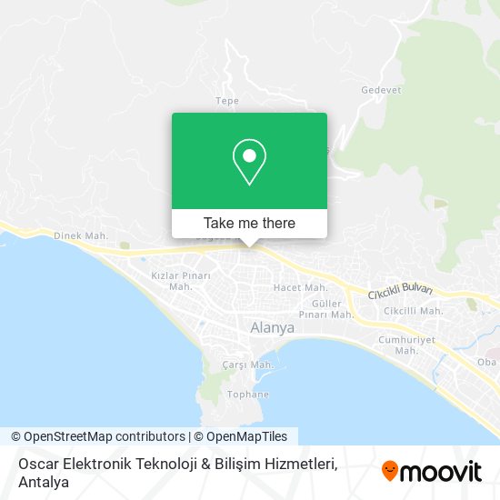 Oscar Elektronik Teknoloji & Bilişim Hizmetleri map