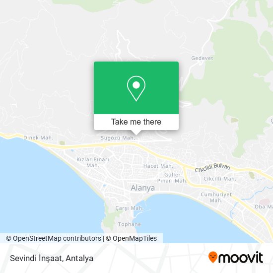 Sevindi İnşaat map
