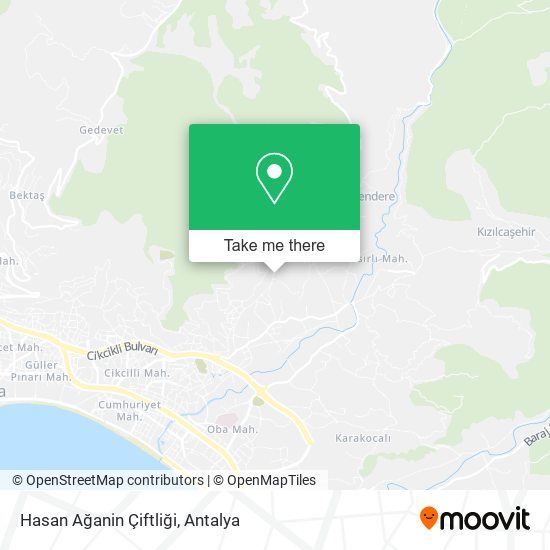 Hasan Ağanin Çiftliği map