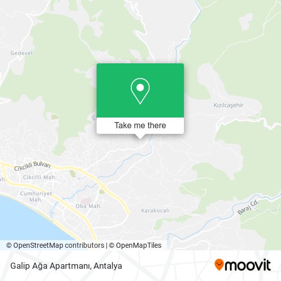 Galip Ağa Apartmanı map