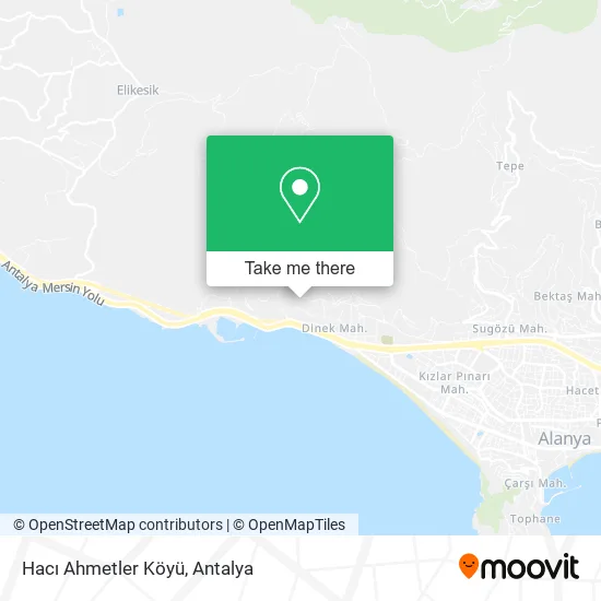 Hacı Ahmetler Köyü map