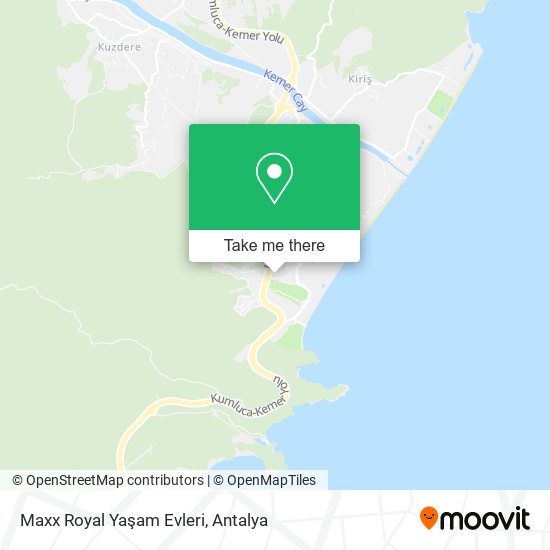 Maxx Royal Yaşam Evleri map