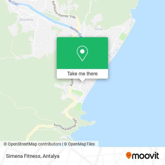 Simena Fitness map