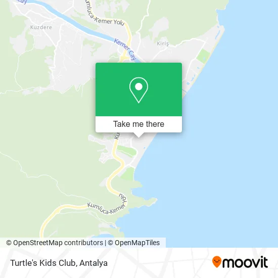 Turtle's Kids Club map