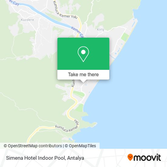 Simena Hotel Indoor Pool map