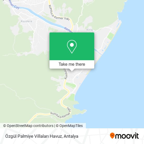 Özgül Palmiye Villaları Havuz map