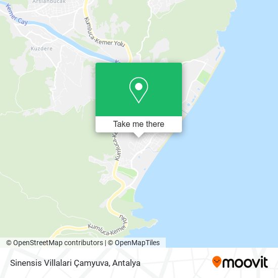 Sinensis Villalari Çamyuva map