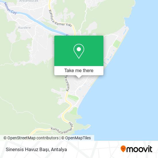 Sinensis Havuz Başı map