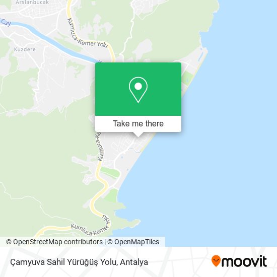 Çamyuva Sahil Yürüğüş Yolu map