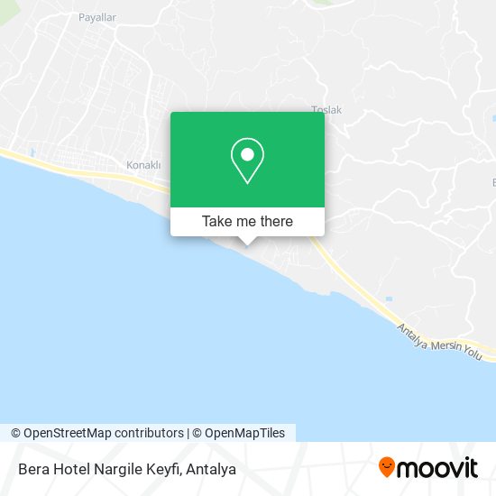 Bera Hotel Nargile Keyfi map