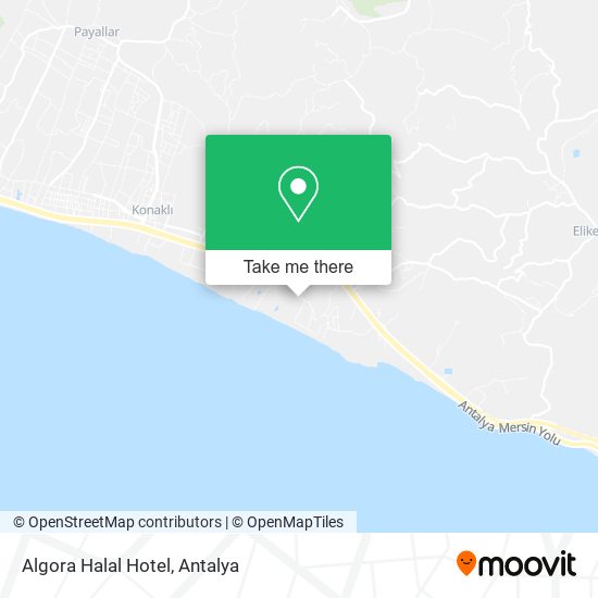 Algora Halal Hotel map