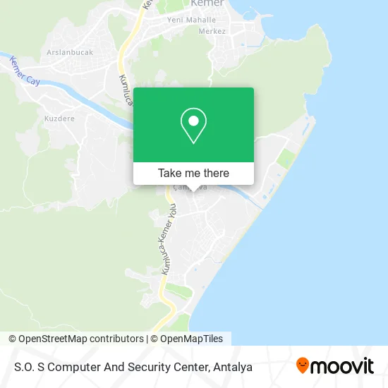 S.O. S Computer And Security Center map