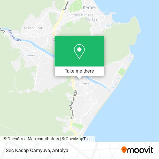 Seç Kasap Camyuva map