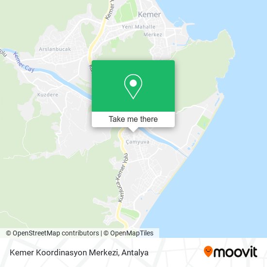 Kemer Koordinasyon Merkezi map