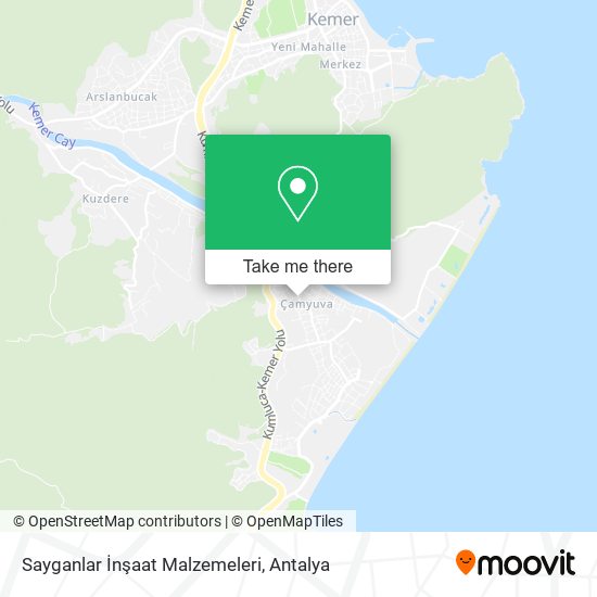 Sayganlar İnşaat Malzemeleri map