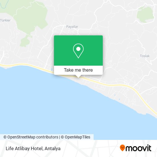 Life Atlibay Hotel map