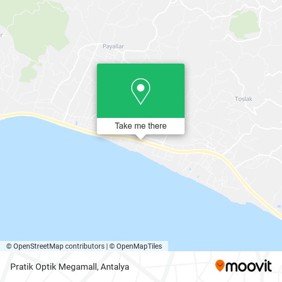 Pratik Optik Megamall map