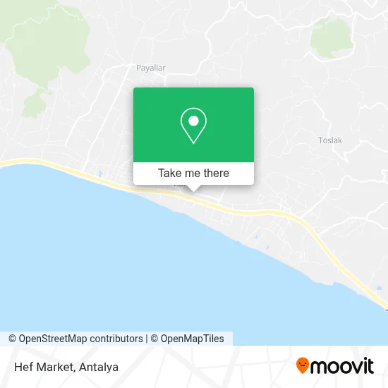 Hef Market map
