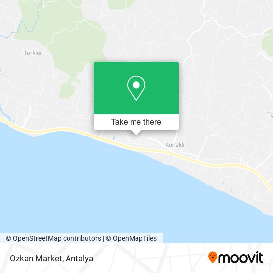 Ozkan Market map